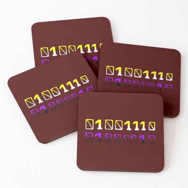 Item preview, NB written in binary code designed and sold by Natty Warkentin.