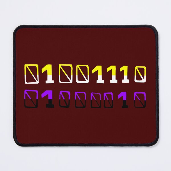 Item preview, NB written in binary code designed and sold by Natty Warkentin.