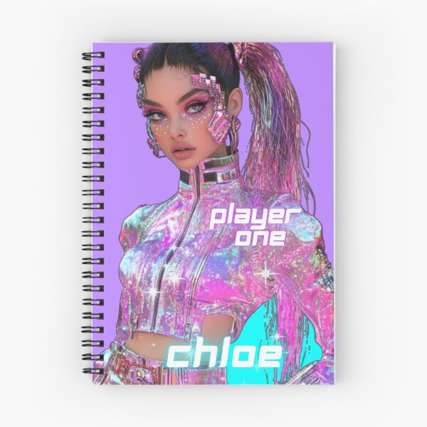 Item preview, Cyber girl in pink cyber web futuristic style  designed and sold by pinkuardesign.