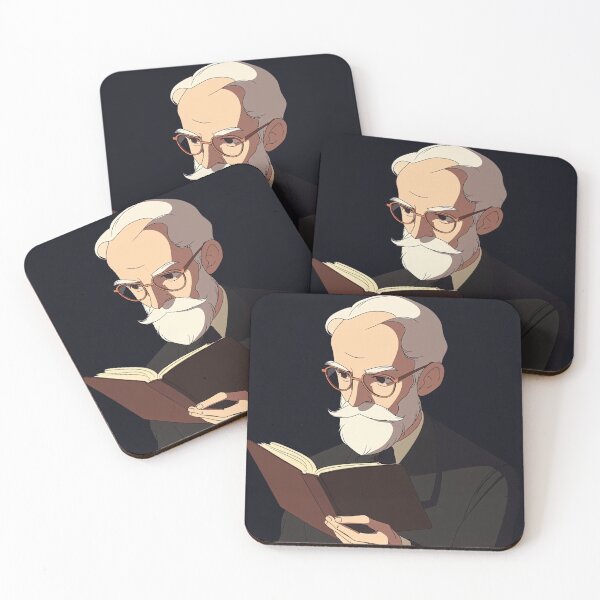 Item preview, George Bernard Shaw | Anime style designed and sold by ComicsFactory.