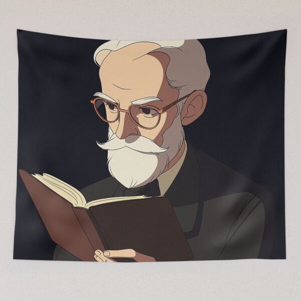 Item preview, George Bernard Shaw | Anime style designed and sold by ComicsFactory.