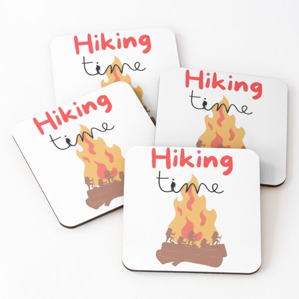 Item preview, Hiking Time – Enjoying Nature and Adventure with Friends designed and sold by MSHobbies.