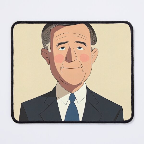 Item preview, George H. W. Bush | Anime style designed and sold by ComicsFactory.