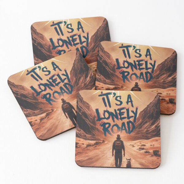 Item preview, It's a Lonely Road designed and sold by Patricks-Art.