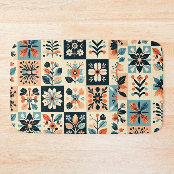 Item preview, Pattern Checkerboard Flowers Simple and Spring-y designed and sold by raedattia.