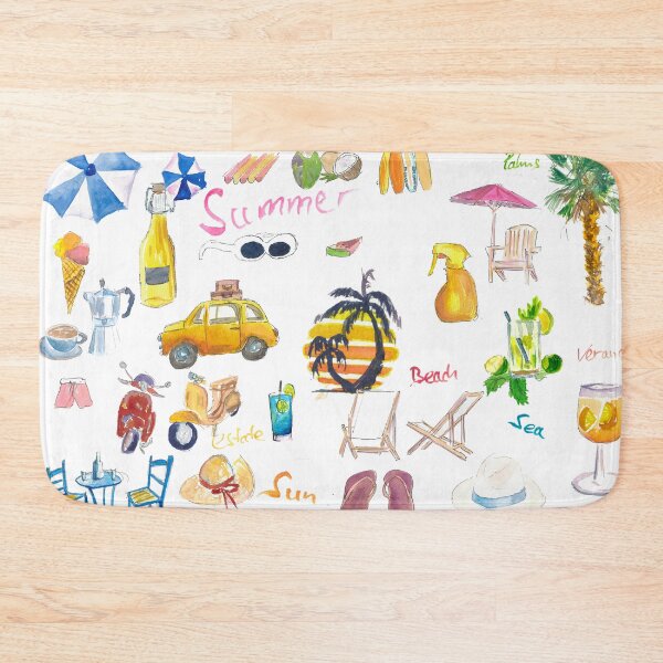 Item preview, Summer Allegory Illustrations - Best Vacation Memories designed and sold by artshop77.