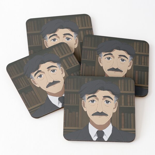 Item preview, George Orwell | Anime style designed and sold by ComicsFactory.
