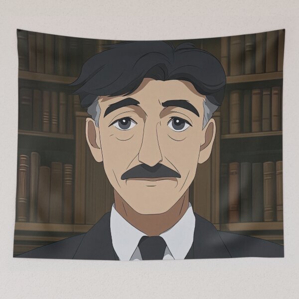 Item preview, George Orwell | Anime style designed and sold by ComicsFactory.