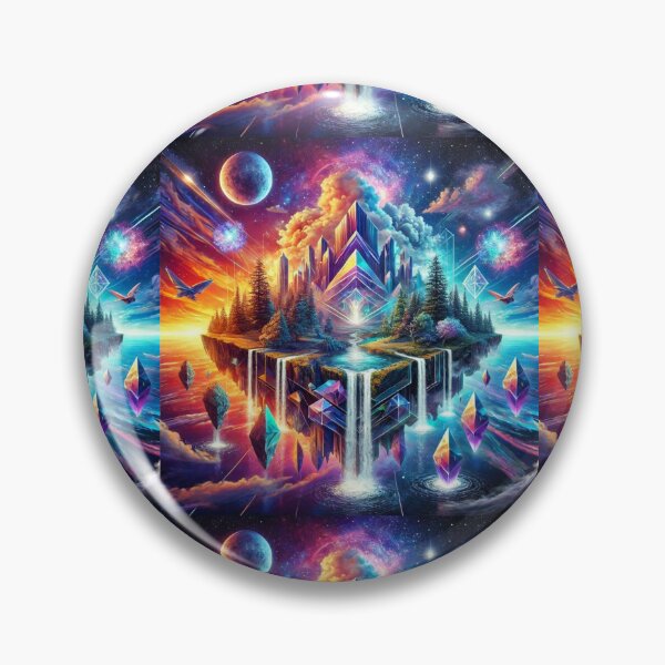 Item preview, Island of Infinite Wonder: A Journey Through Surreal Realms designed and sold by Meta2Physical.