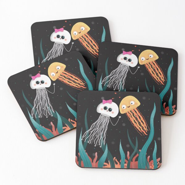 Item preview, Funny jellyfish designed and sold by WACHtraum Shop.