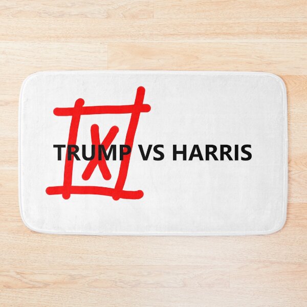 Item preview, Trump vs Harris Election 2024, Yes to Harris, No for Trump designed and sold by awaraquote.