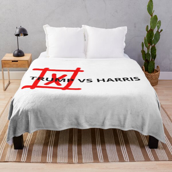 Item preview, Trump vs Harris Election 2024, Yes to Harris, No for Trump designed and sold by awaraquote.