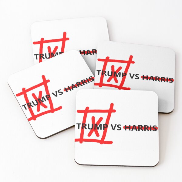 Item preview, Trump vs Harris Election 2024, YES for Trump, NO for Harris designed and sold by awaraquote.