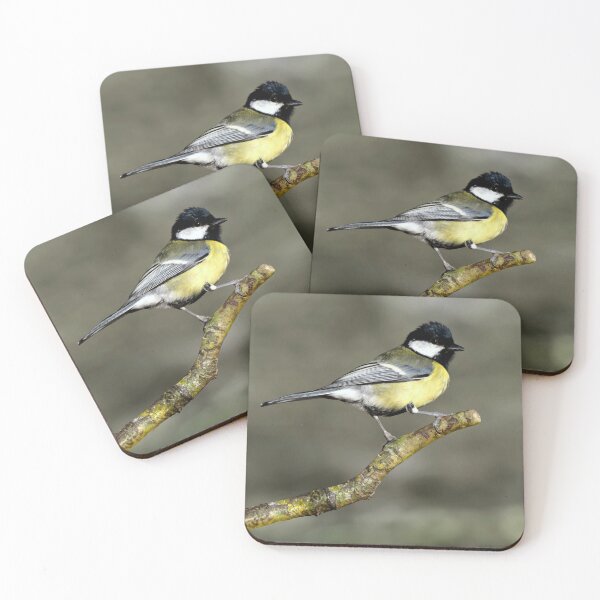 Item preview, Great Tit on Branch designed and sold by Tom McPherson Photography.