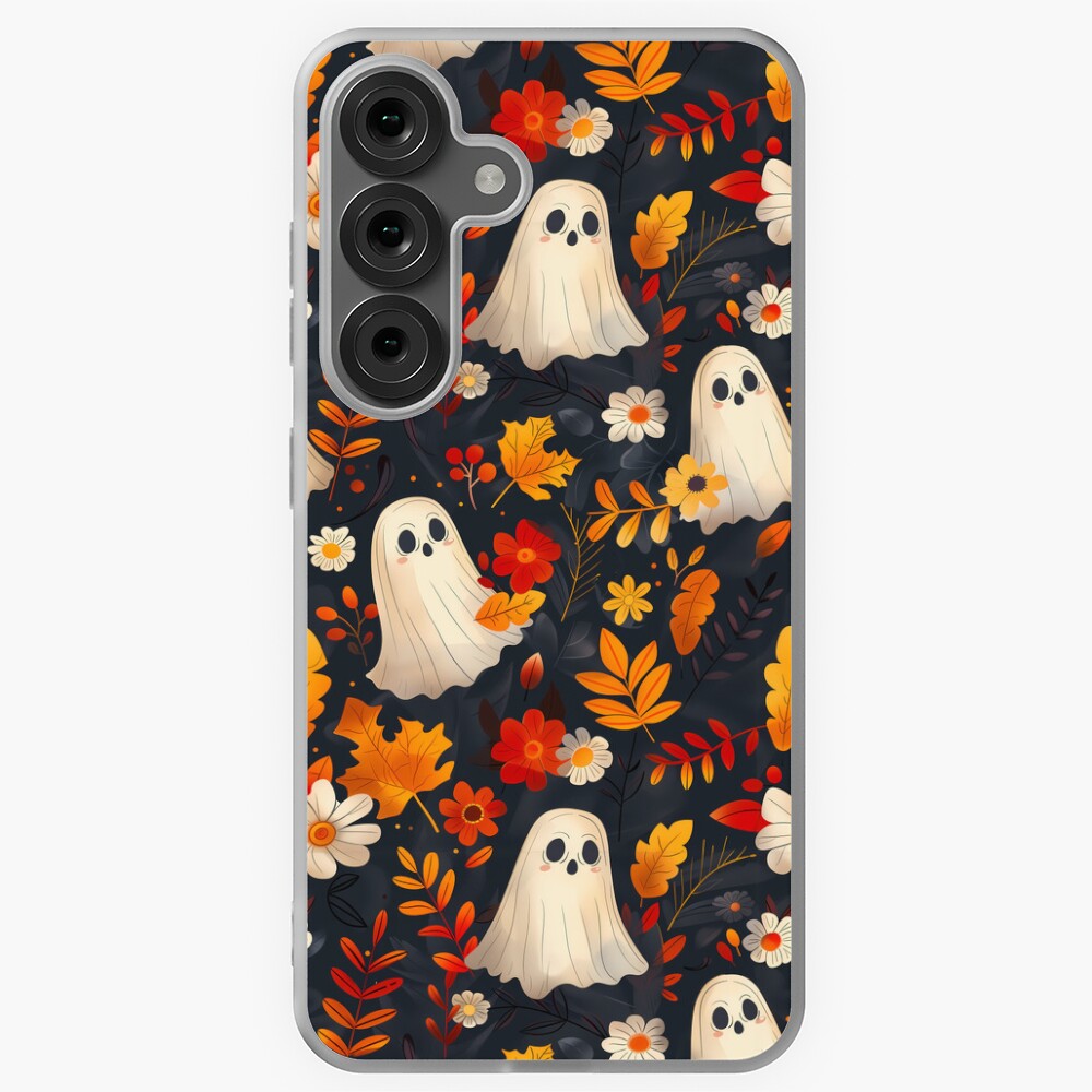 Spooky Ghosts: Fall Leaves Edition