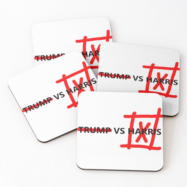Item preview, Trump vs Harris Election 2024, Yes to Harris, No for Trump designed and sold by awaraquote.