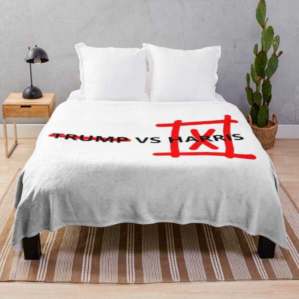 Item preview, Trump vs Harris Election 2024, Yes to Harris, No for Trump designed and sold by awaraquote.