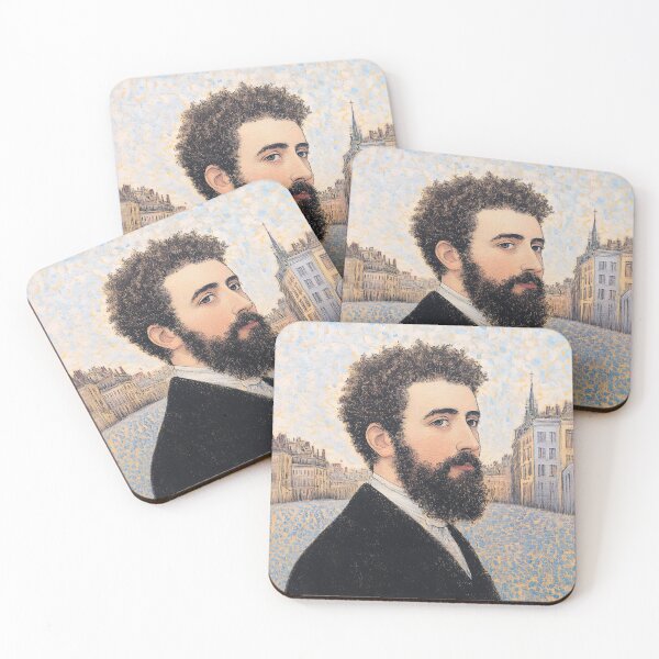 Item preview, Georges Seurat, portrait  | Anime style designed and sold by ComicsFactory.
