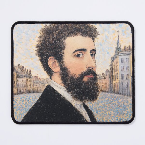 Item preview, Georges Seurat, portrait  | Anime style designed and sold by ComicsFactory.