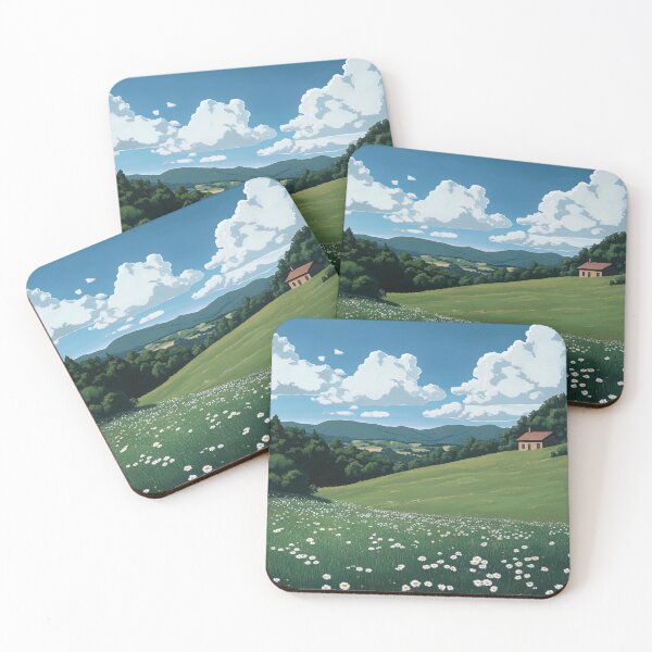 Item preview, Georgia landscape | Anime style designed and sold by ComicsFactory.