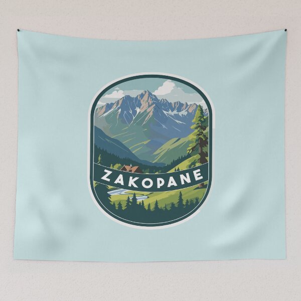 Item preview, Zakopane Poland Tatra Mountains designed and sold by SleekVisuals.