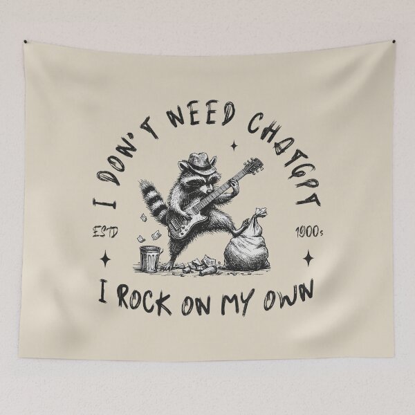 Item preview, I Don't Need ChatGPT I Rock On My Own designed and sold by A.I.  Took My Job!.