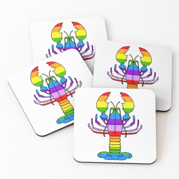Item preview, Rainbow Lobster Lover designed and sold by Sartoris Art.