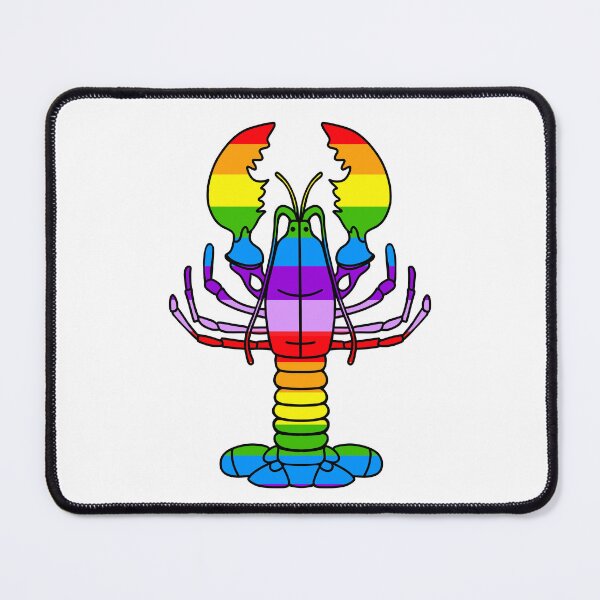 Item preview, Rainbow Lobster Lover designed and sold by Sartoris Art.