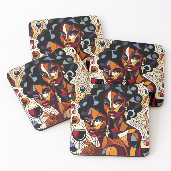 Item preview, Wine And Women Collection Cubism Art No:7 designed and sold by SofyaliArt.
