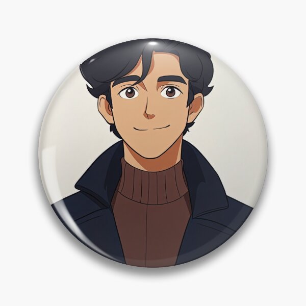 Item preview, Georgian man, portrait | Anime style designed and sold by ComicsFactory.