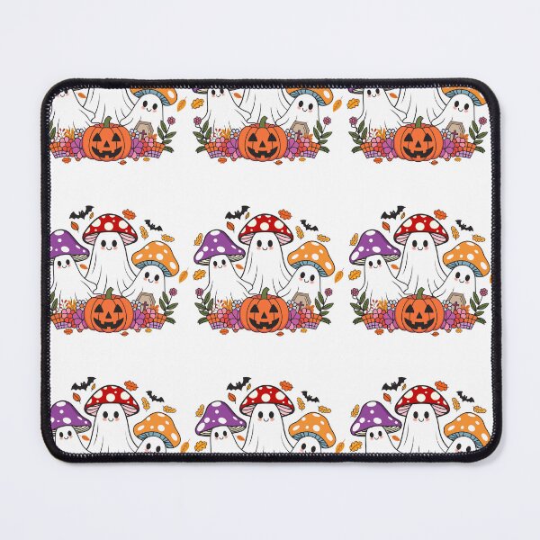 Item preview, Сute ghost mushrooms designed and sold by TavellynArt.