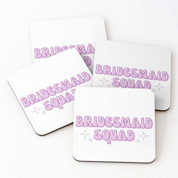 Item preview, Bridesmaid Squad in Purple designed and sold by Alli Marie Designs.