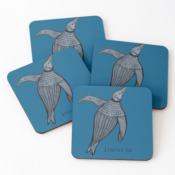 Artikelvorschau, fliegender Pinguin entworfen und verkauft von Jasibia.