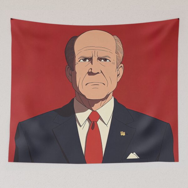 Item preview, Gerald Ford | Anime style designed and sold by ComicsFactory.