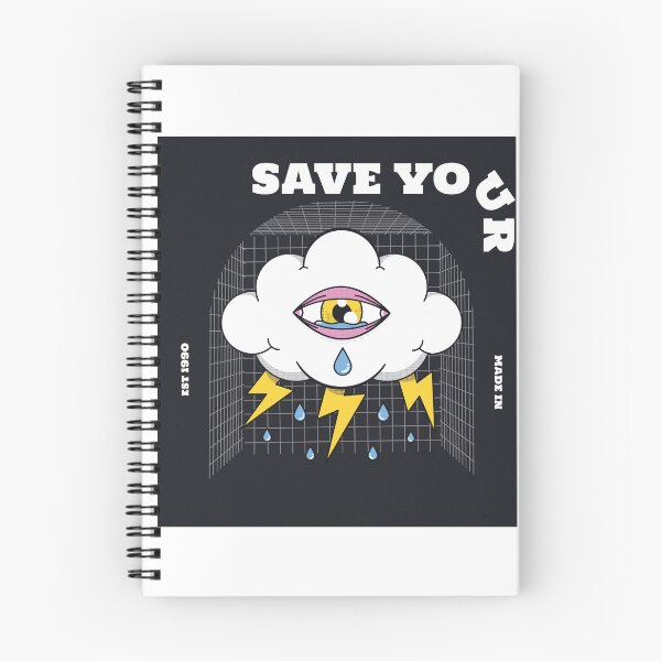 Item preview, Save Your - Crying Eye Over Thundercloud Design designed and sold by Mehmet Hanifi Ekşi.