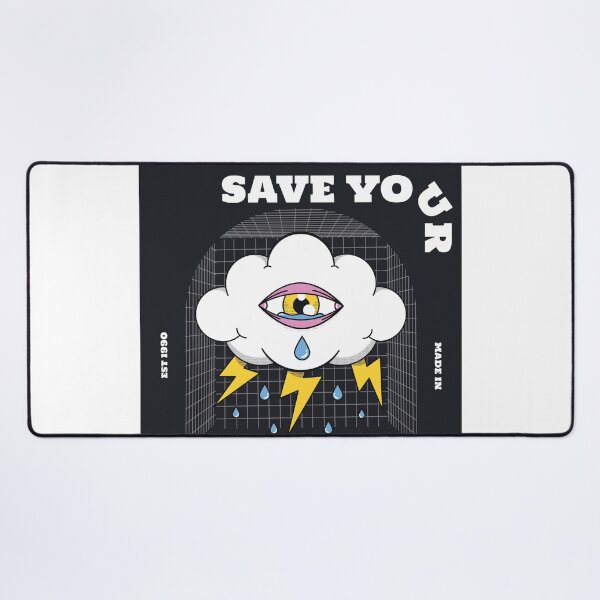 Item preview, Save Your - Crying Eye Over Thundercloud Design designed and sold by Mehmet Hanifi Ekşi.