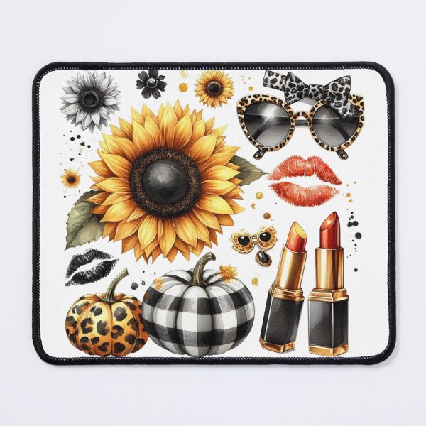 Item preview, Leopard Pumpkin,Sunflower,Kiss Mark,Lipstick designed and sold by deniz kaya.
