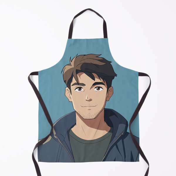 Item preview, German man, portrait | Anime style designed and sold by ComicsFactory.