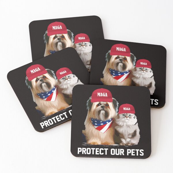 Item preview, Eat Our Pets Cat Dog MAGA designed and sold by AxelBrook.