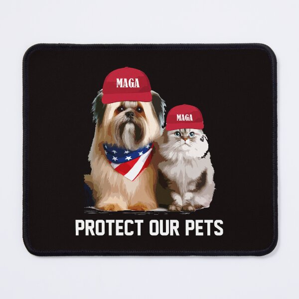 Item preview, Eat Our Pets Cat Dog MAGA designed and sold by AxelBrook.