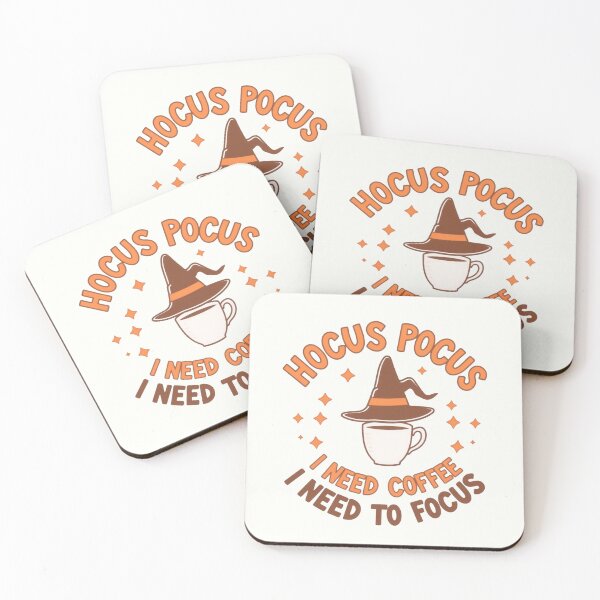 Item preview, Hocus Pocus, I need coffee, I need to focus designed and sold by Bratak.
