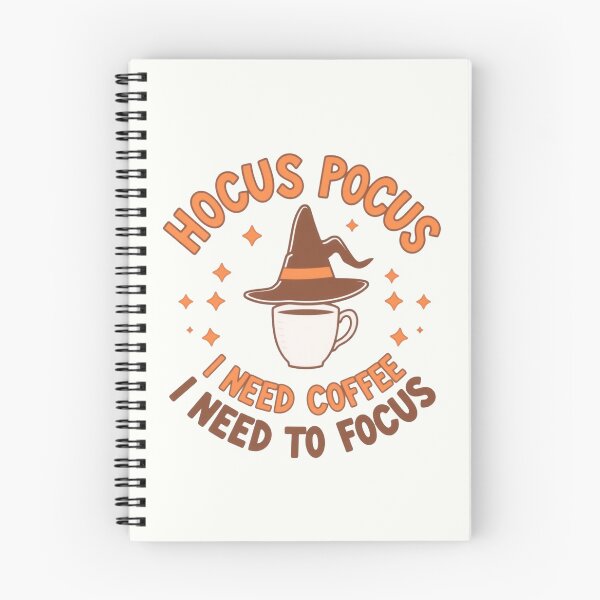 Item preview, Hocus Pocus, I need coffee, I need to focus designed and sold by Bratak.