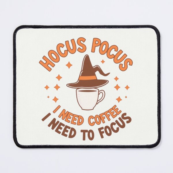 Item preview, Hocus Pocus, I need coffee, I need to focus designed and sold by Bratak.