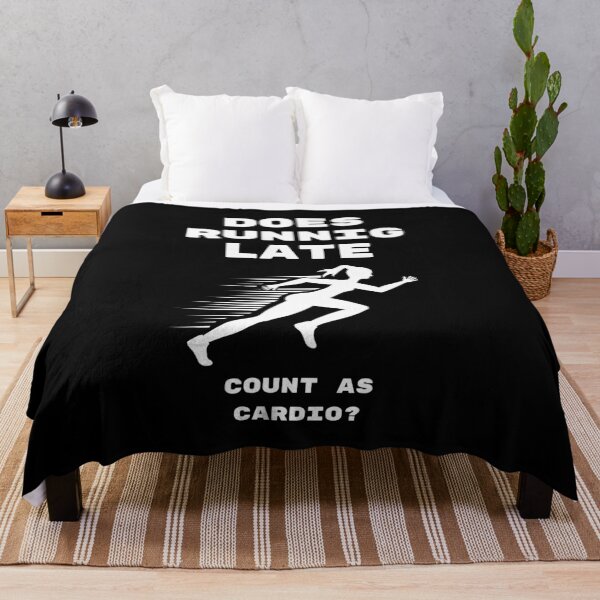 Item preview, Does running late count as cardio?  designed and sold by TeesForTease.