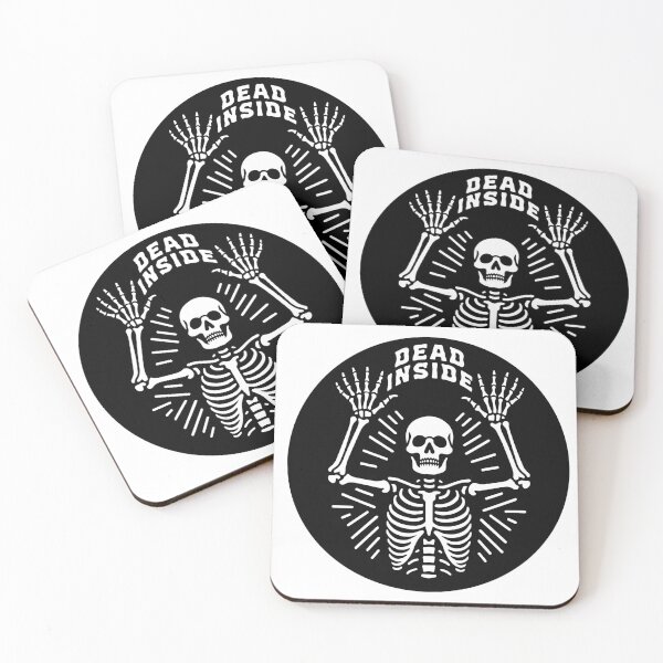 Item preview, Dead Inside Skeleton designed and sold by joshpincus.
