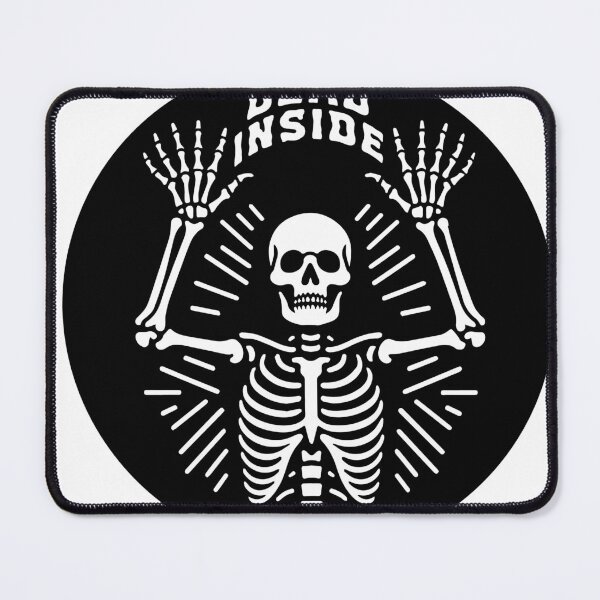 Item preview, Dead Inside Skeleton designed and sold by joshpincus.