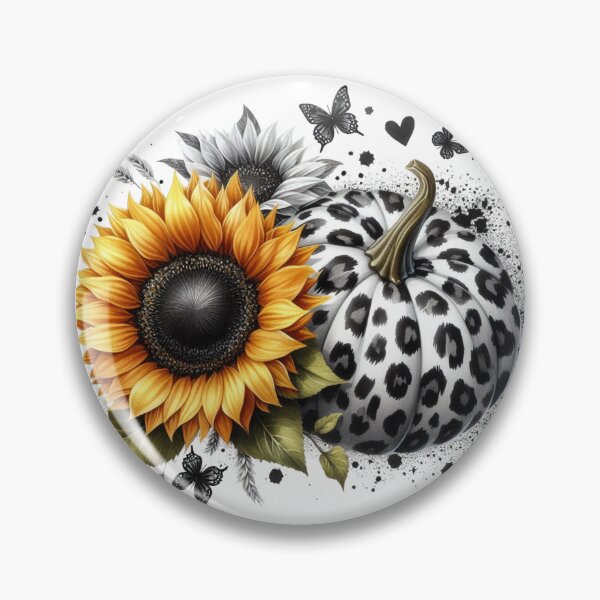Item preview, Leopard Pumpkin,Sunflower,Fall designed and sold by deniz kaya.