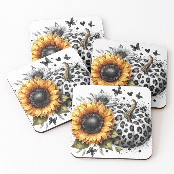 Item preview, Leopard Pumpkin,Sunflower,Fall designed and sold by deniz kaya.