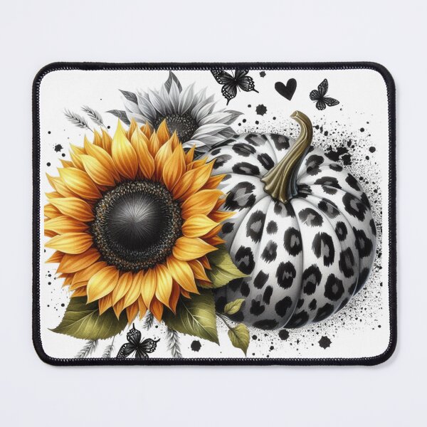Item preview, Leopard Pumpkin,Sunflower,Fall designed and sold by deniz kaya.