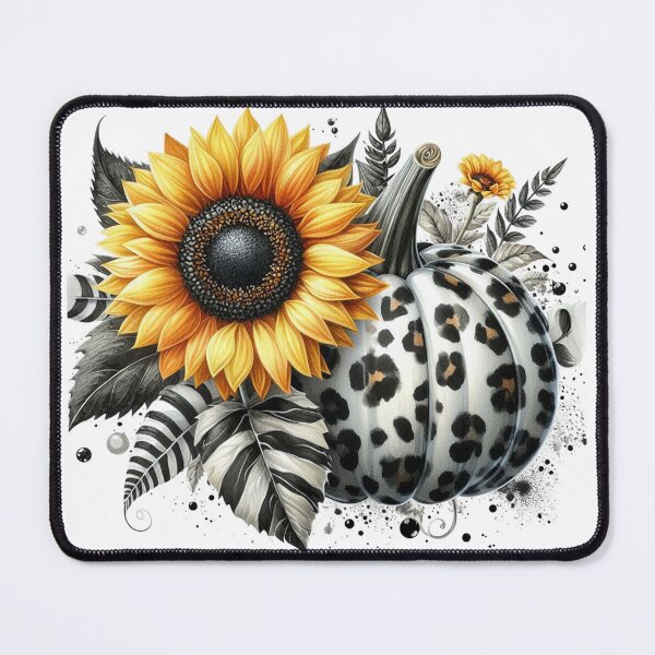 Item preview, Leopard Pumpkin,Sunflower,Fall designed and sold by deniz kaya.